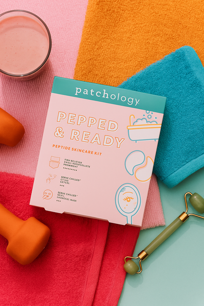 Patchology Pepped & Ready Peptide Skincare Kit