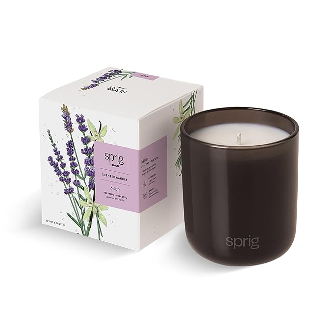 Sprig by Kohler Scented Candle, Sleep, 8 oz