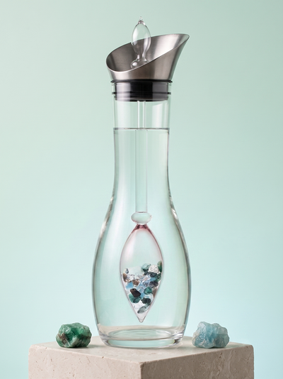 VitaJuwel Era Decanter Set, LONGEVITY