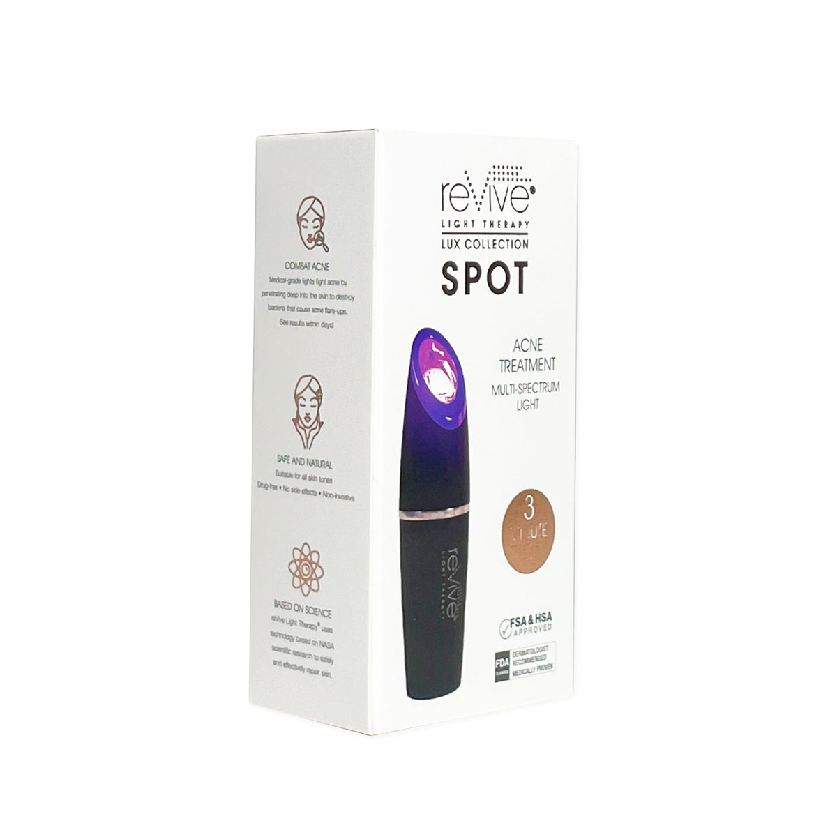 Lux Spot LED Acne Treatment by reVive Light Therapy