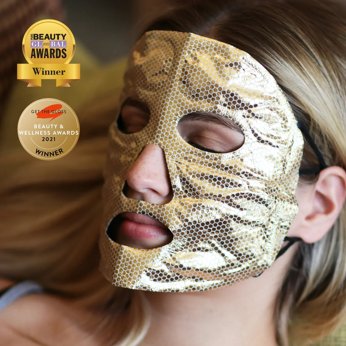 Divine GLOW Self Heating FACE Mask, 3 ct