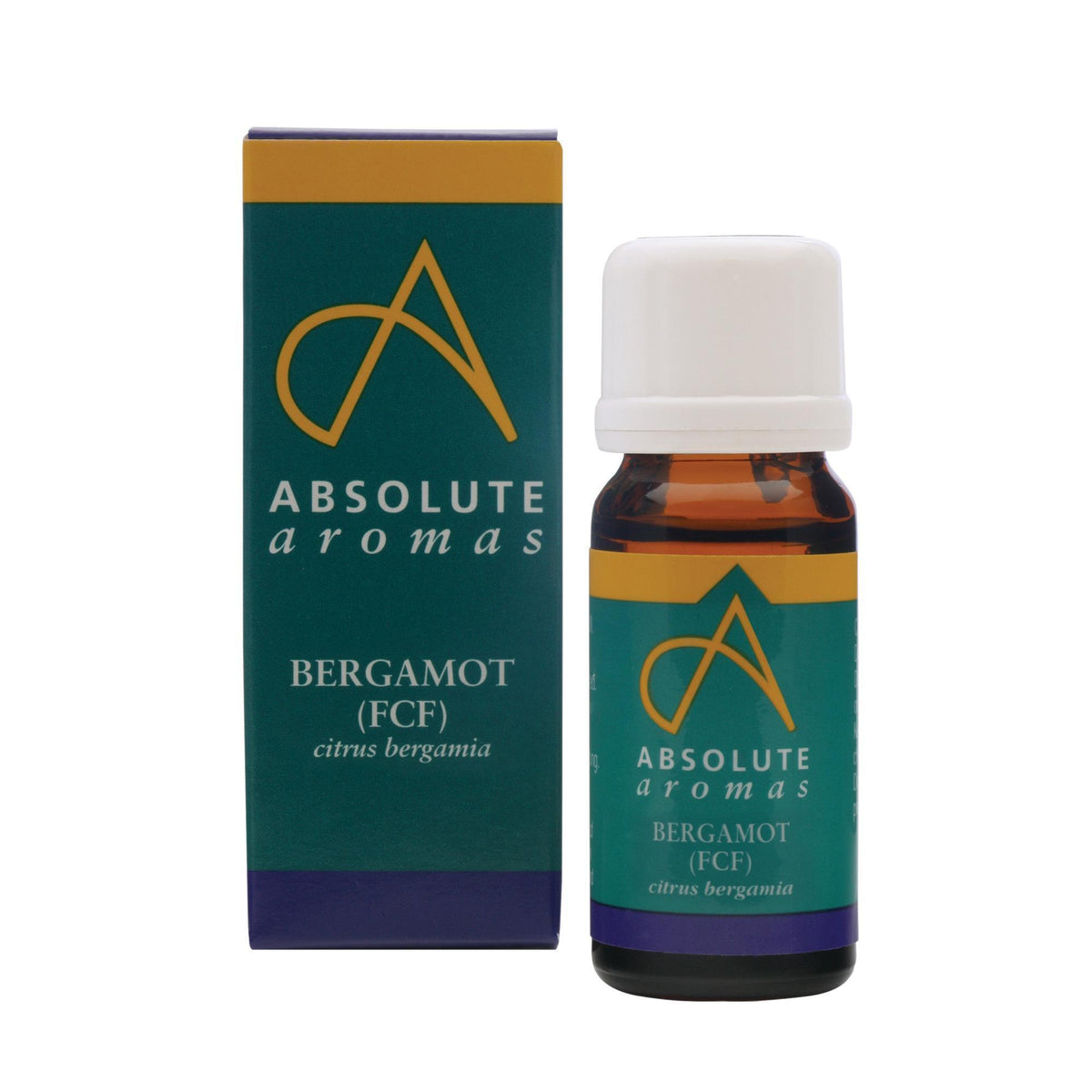 Absolute Aromas Bergamot FCF Essential Oil 0.33 Fl. Oz.