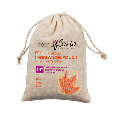 Cannafloria Inhalation Pouch, Be Energized, 2 Pack