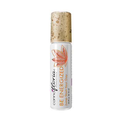 Cannafloria Aromatherapy Roll-On, Be Energized