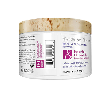 Cannafloria Hemp Sugar Scrub, Be Calm