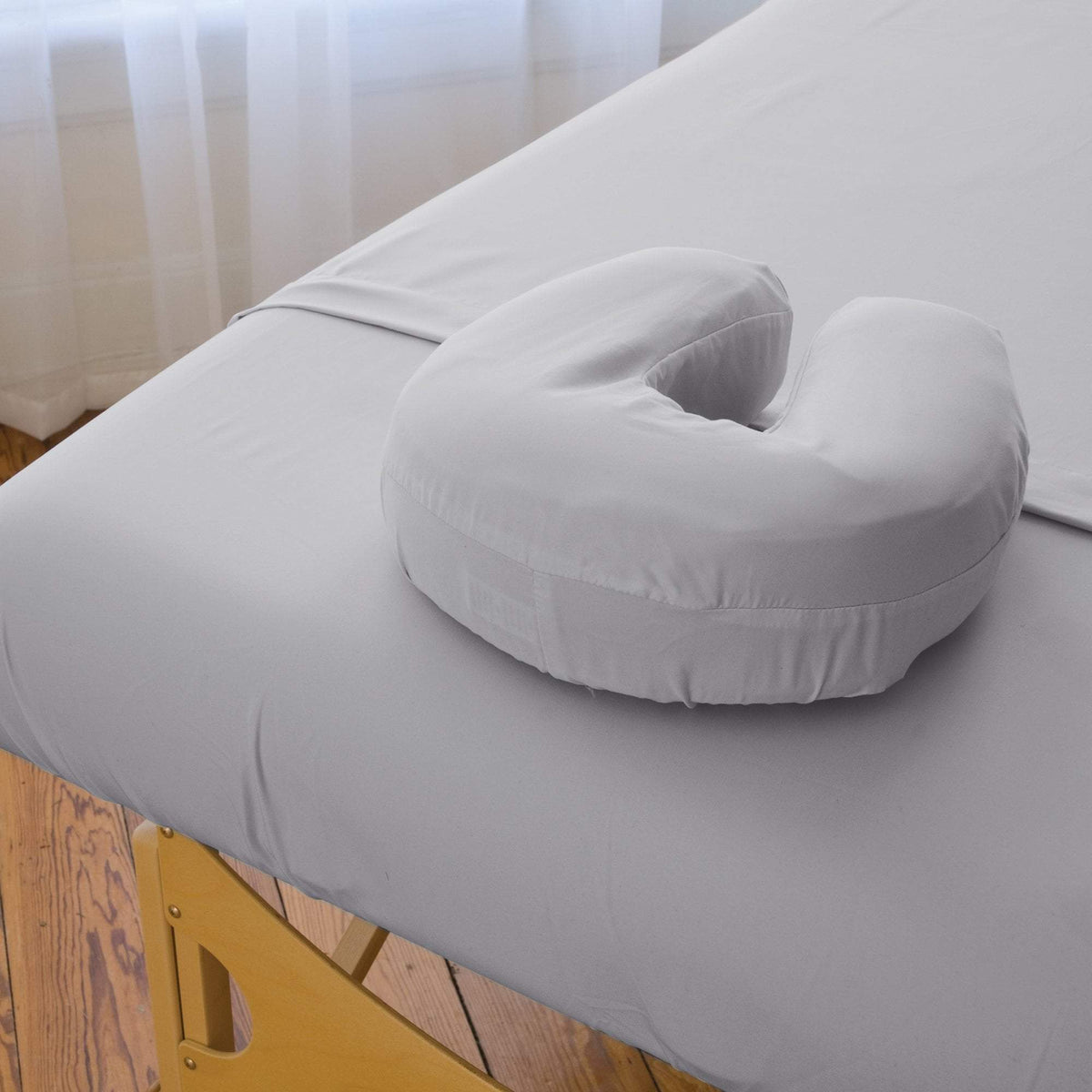 Headrest, Face Cradle & Pillow Dove Grey Sposh Microfiber Face Rest Cover