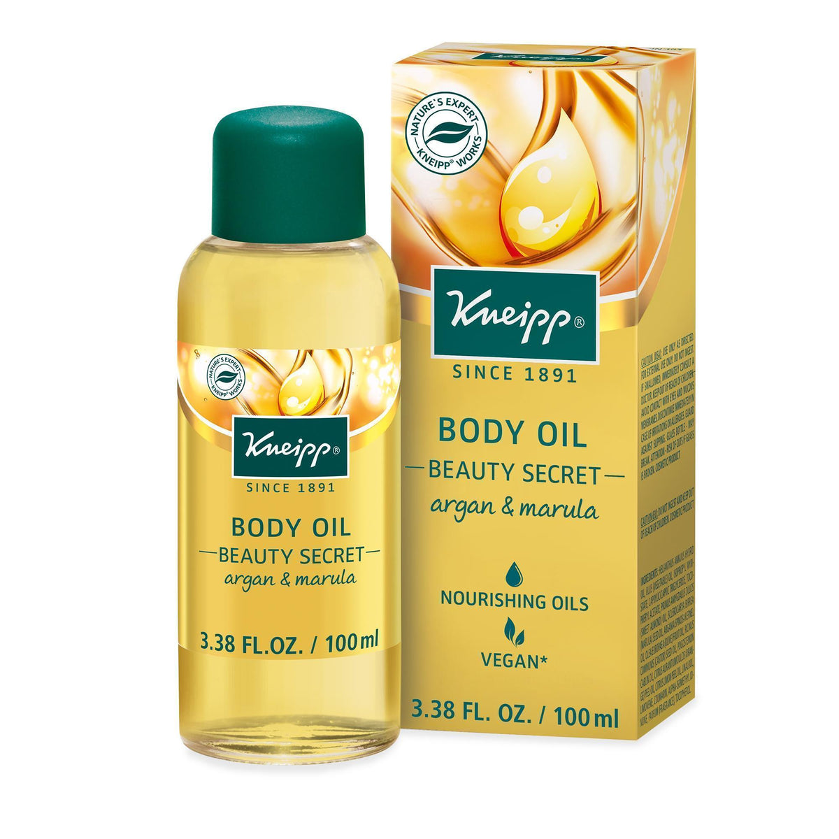 Kneipp Beauty Secret Body Oil 3.38 Fl. Oz.